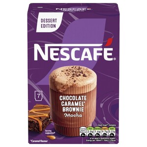 Nescafe Gold Cappucino Chocolate Caramel Brownie Mocha 21.4G X7
