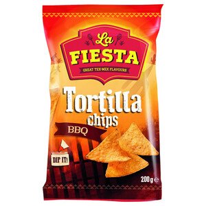 La Fiesta Tortilla Chips Barbeque 200G