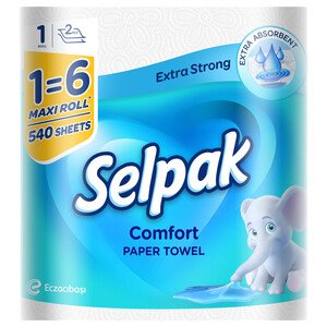 Selpak Comfort Maxi Roll Towel 540 Sheets