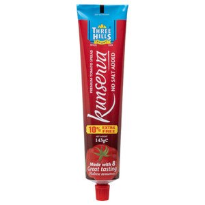 Three Hills Kunserva Tube No Salt Added 143G