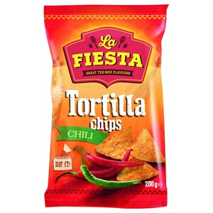 La Fiesta Tortilla Chips Chili 200G