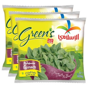 Al Islami Frozen Spinach 400G X3