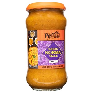 Pinto's Pride Indian Korma Sauce Mild 350G
