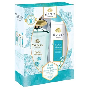 Yardley Royal English Gardenia Eau De Toilette 125Ml + Body Spray 150Ml
