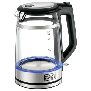 Black+Decker Glass Kettle 1.7L