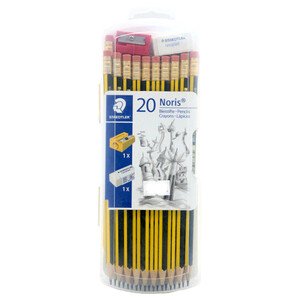 Staedtler Pencil 20Pcs + 1 Eraser + 1 Sharpener