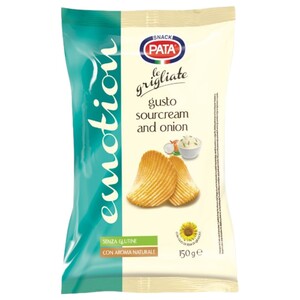 Snack Pata Le Grigliata Sour Cream & Onion 150G