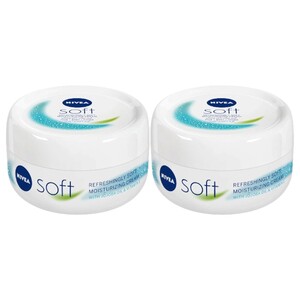 Nivea Moist Cream Soft 200Ml X2