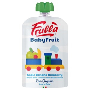 Frulla Baby Fruit Apple, Banana & Rasberry Pouch 100G