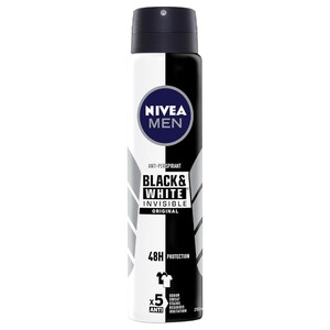 Nivea Men Deodorant Spray Black & White Power 250Ml
