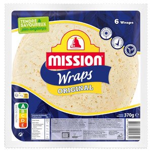 Mission Deli Wraps Original 370G