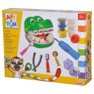 Simba Art & Fun Dough Set Crocodile Dentist