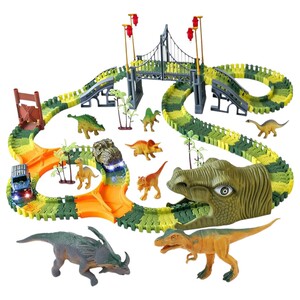 Amberg Dinosaur Scene Set With Light & Music