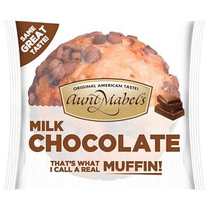Aunt Mabel's Milk Chocolate Muffin 100G