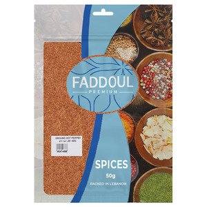 Faddoul Ground Hot Pepper 50G