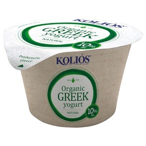 Kolios Organic Greek Yogurt 10% Fat 150G