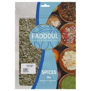Faddoul Marjoram Whole 25G