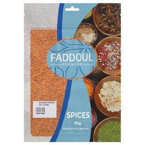 Faddoul Sausage Spices 50G
