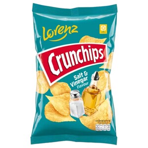 Lorenz Crunchips Salt & Vinegar 100G
