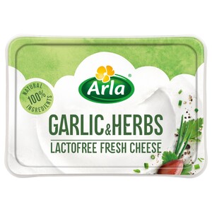 Arla Cream Cheese Garlic & Herbs 200G