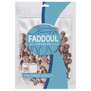 Faddoul Small Chocolate Drops 100G