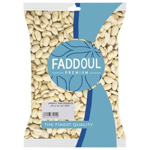 Faddoul Peeled Raw Peanuts 200G