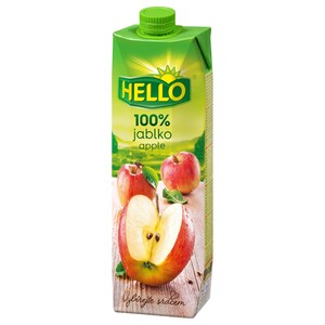 Hello 100% Juice Apple 1L