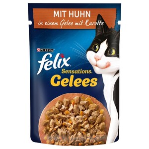 Felix Sensations Jellies Chicken & Carrot 85G