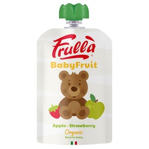 Frulla Baby Fruit Apple & Strawberry Pouch 100G