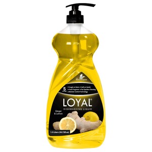 Loyal Dishwashing Liquid Ginger & Lemon 1.5L