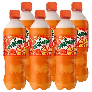 Mirinda Carbonated Drink Orange Bottle 330Ml X6