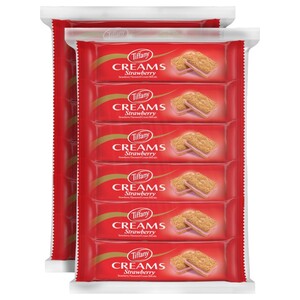 Tiffany Creams Strawberry 84G X12