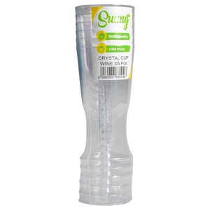 Sunny Plus Crystal Cup Wine 6 Pieces