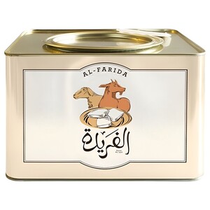 Al Farida Boiled Nabulsi Cheese Tin 1Kg