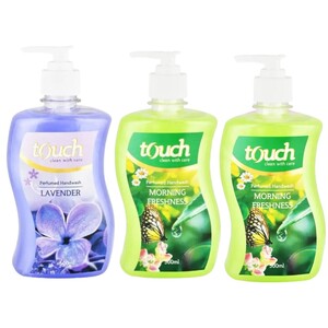 Touch Hand Wash Assorted 500Ml 3 Pieces