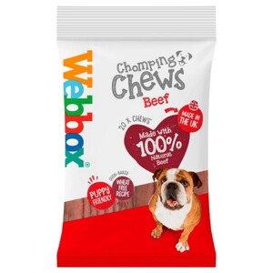 Webbox Chomping Chews Beef 200G