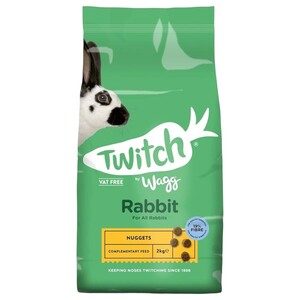Wagg Twitch Rabbit Nuggets Complementary Feed 2Kg