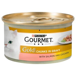 Gourmet Chunks In Gravy Salmon & Chicken 85G