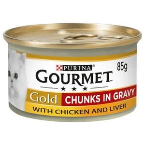 Gourmet Gold Chunks In Gravy Chicken & Liver 85G