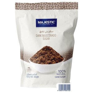 Majestic Dark Muscovado Sugar 500G