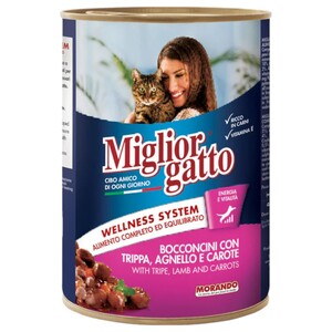 Miglior Gatto Tripe Lamb & Carrots 405G