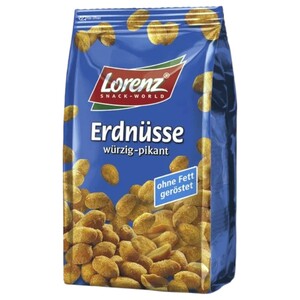 Lorenz Dry Roasted Peanuts 150G