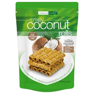 Tropical Fields Crispy Coconut Rolls 265G