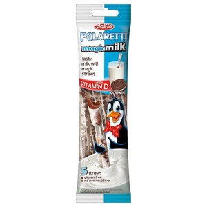 Dolfin Polaretti Magic Milk Straws Cookies 30G