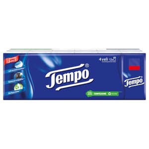 Tempo Hanky Classic Single Pack X12