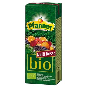 Pfanner Mini Bio Multi Rosso 200Ml