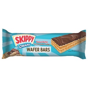 Skippy Creamy Wafer Bars Peanut Butter & Chocolate Fudge 36G