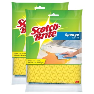 Scotch Brite 3M Sponge Cloth Ultra 5Pcs X2