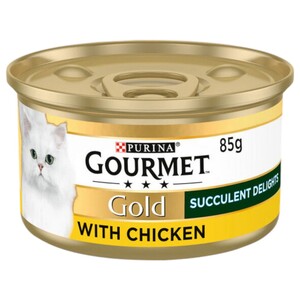 Gourmet Gold Succulent Delights With Chicken 85G