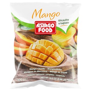 Asiago Food Frozen Mango Chunks 300G
